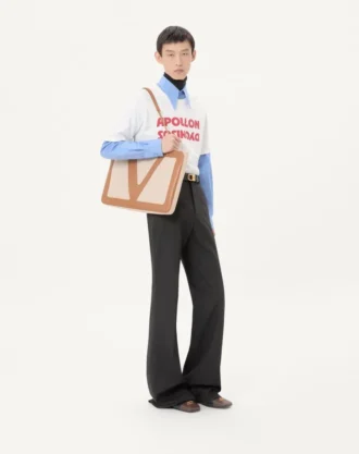 Camisa de popelín de algodón Valentino