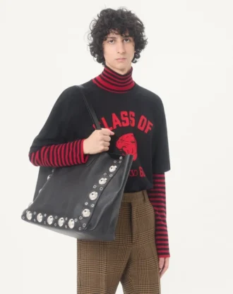 Camiseta de algodón Valentino con estampado de pantera