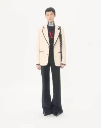 Camiseta de algodón Valentino con estampado «Made In Valentino»
