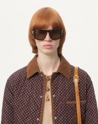 Chaqueta acolchada de nailon con estampado Opticool