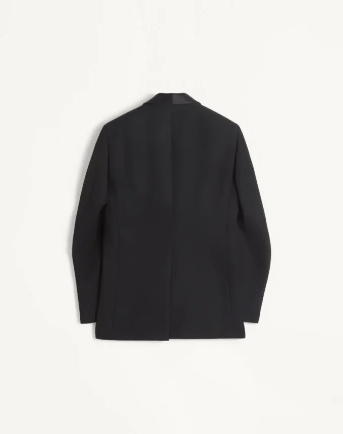 Chaqueta de esmoquin de lana