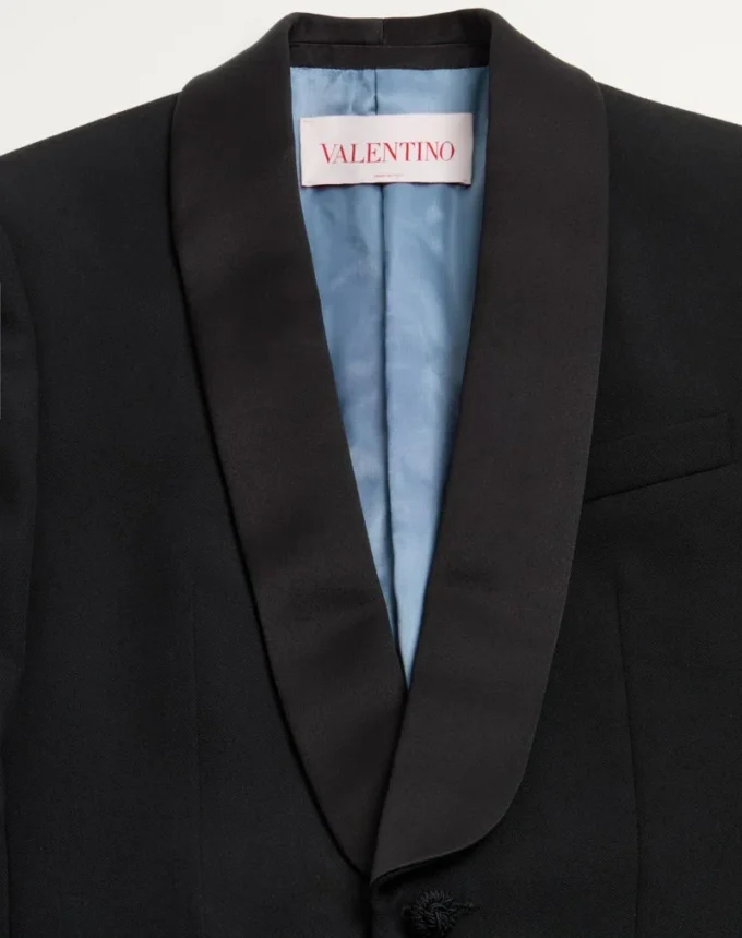 Chaqueta de esmoquin de lana