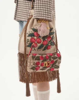 Chaqueta ligera de tweed Pied De Poule