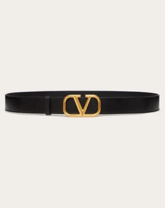 Cinturón Vlogo Signature en piel de vacuno ombré