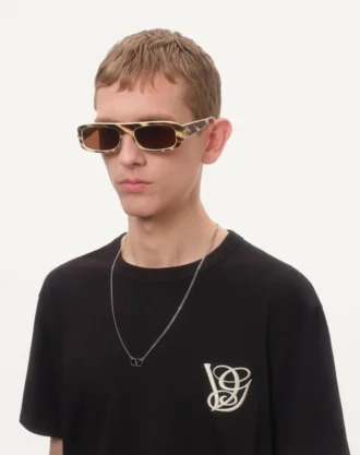 Collar metálico Valentino Garavani Vlogo Signature