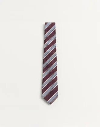 Corbata de seda a rayas Valentie