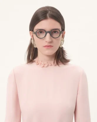 Gafas Bizarre Circle con cristales en acetato