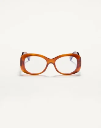 Gafas rectangulares de acetato de los años 70
