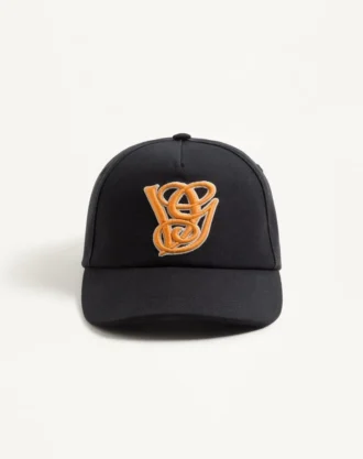 Gorra de béisbol de algodón Valentino Garavani con bordado