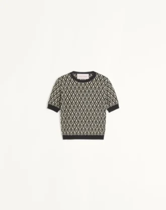Jersey de lana jacquard Toute La V