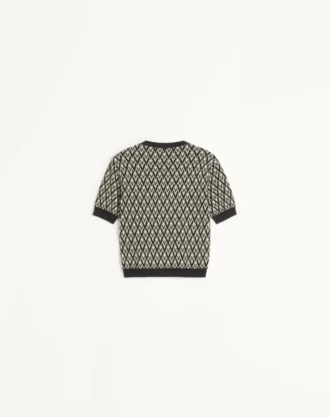Jersey de lana jacquard Toute La V