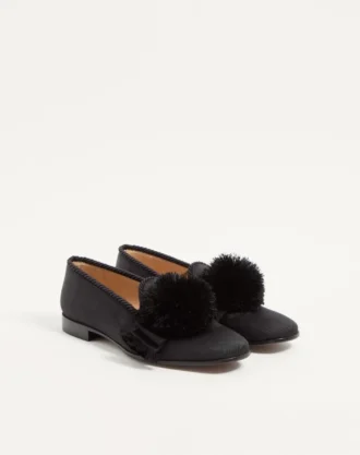 Mocasines Bowow de tejido moiré