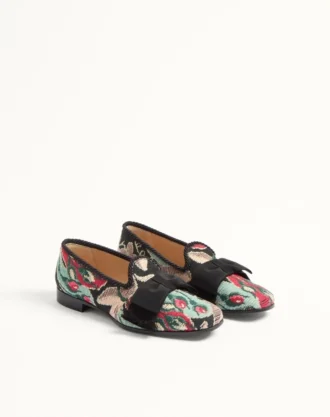 Mocasines Bowow en tejido jacquard