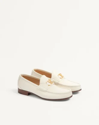 Mocasines de piel de cabrito con detalle VLogo Signature