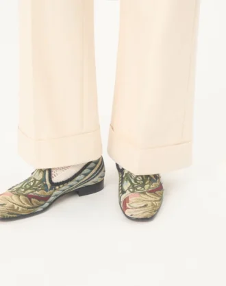 Mocasines Les Alcôvettes en tejido gobelino