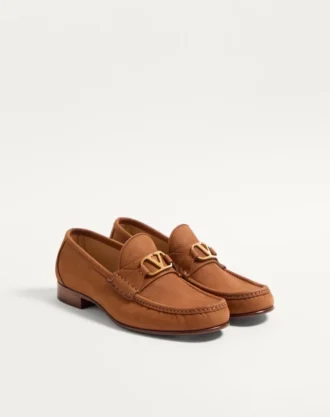 Mocasines VLogo Signature de ante de ciervo