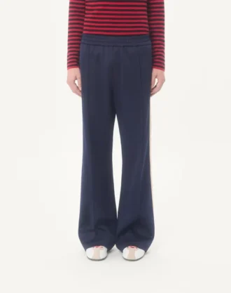 Pantalones de acetato Valentino con parche VLogo