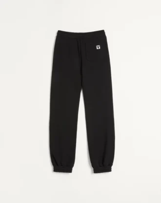 Pantalones de chándal de algodón con parche Chez Valentino