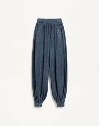 Pantalones de denim cambray