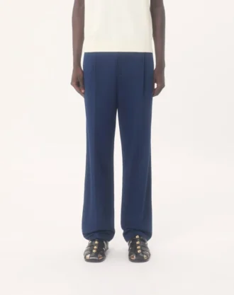 Pantalones Valentino de gabardina de algodón