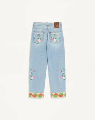 Pantalones vaqueros bordados