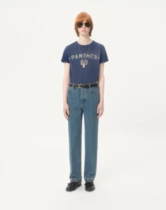 Pantalones vaqueros con cabujones