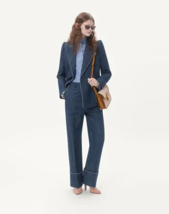 Pantalones vaqueros de cambray